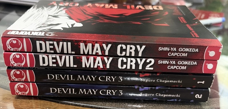 Devil May Cry 1 -3 Volume 1 2 Complete Set Series Manga English TokyoPop 4 BOOKS