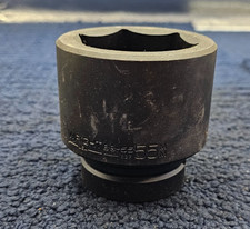 Wright Tool 88-55 1inch Drive 6 Point Standard Metric Impact Socket 55mm