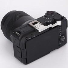 Lightweight Aluminum Thumb Handle for Canon R50V with Anti Slip Design