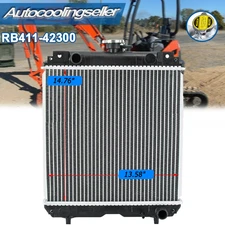 Aluminum Core Excavator Radiator Fit Kubota U25S U25-3S #RB41142300, RB411-42300