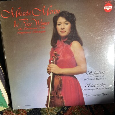SEALED Schubert Duo Op.162 & STRAVINSKY Ostrovsky Mihaela Martin Vinyl Record LP