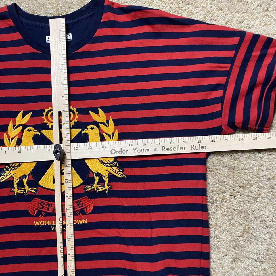 Camiseta masculina Staple Pigeon tamanho M 1975 logotipo pombo RN#136421 - Imagem 3 de 4