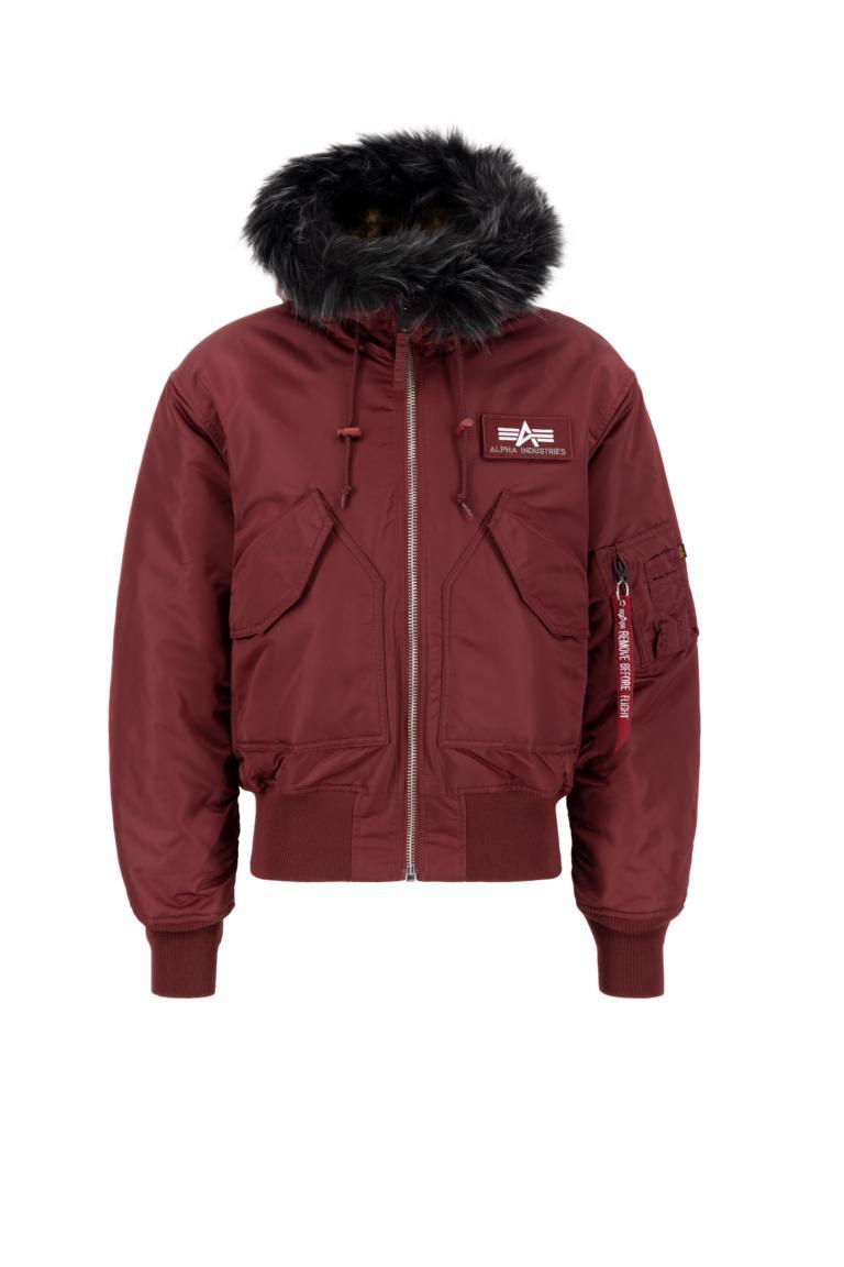 Мужская зимняя куртка ALPHA INDUSTRIES 45P с капюшоном на заказ