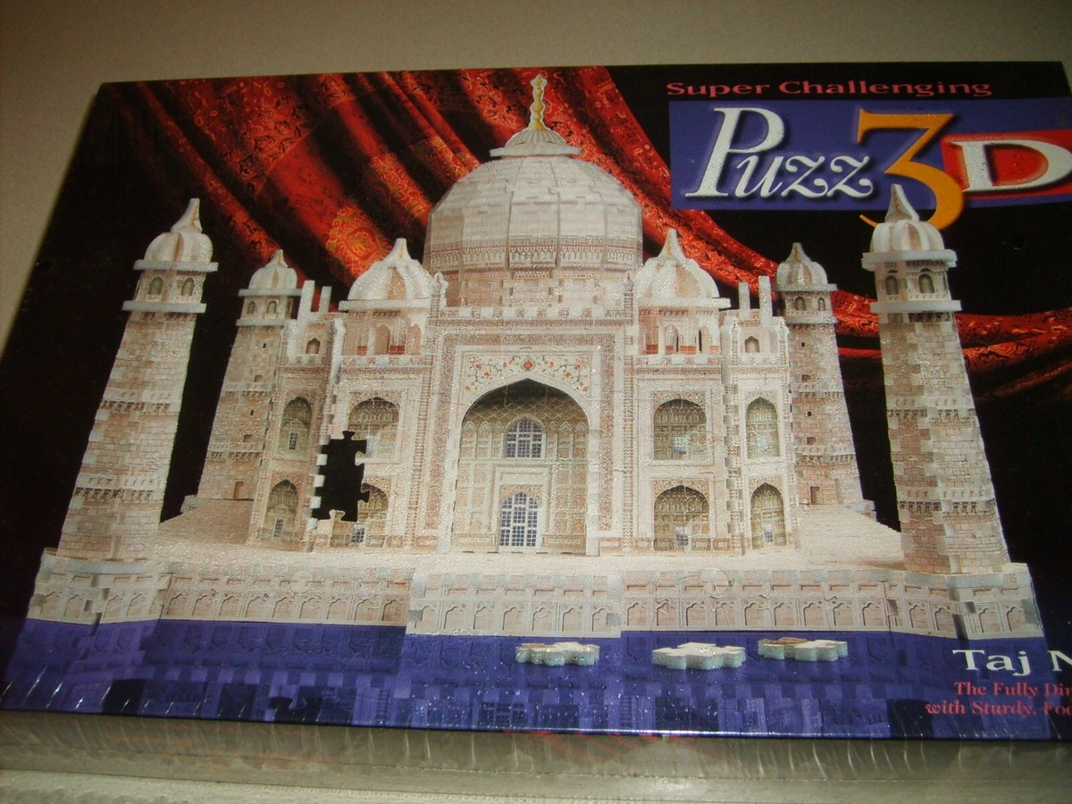 3Dパズル　タージマハル1077 ピース Amazon.com: Puzz 3D Taj Mahal 1077 Pieces : Toys & Games