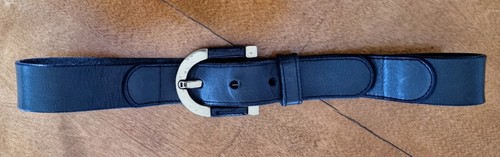 ORIGINAL AIGNER-DAMENGÜRTEL-Vintage-75cm-dunkelgrünes Leder-selten-gut erhalten - Bild 15 von 18