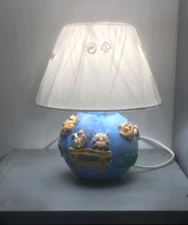 Owl lamp (NEW), gift idea, table lamp, Clayeart collection