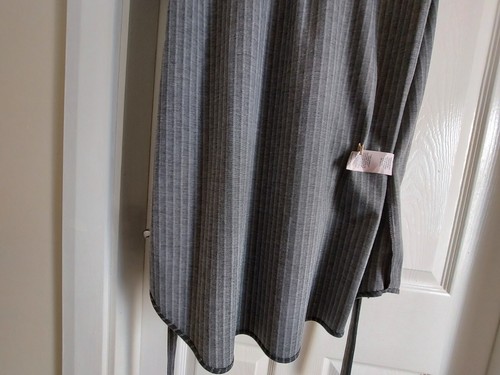 Dress “Nanette Lepore“ Heather With Stripes Grey/White Colour Size: 16 (UK) - Picture 16 of 16