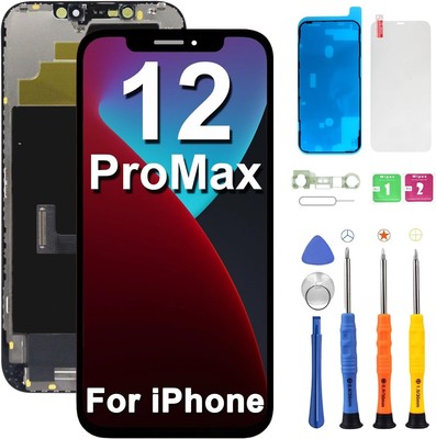 For iPhone 12 Pro Max Screen Replacement Kit 6.7 Inch LCD Display Full HD
