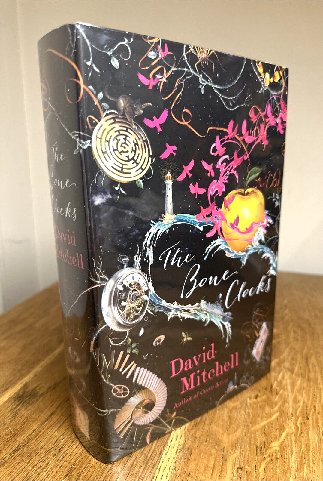 The Bone Clocks by David Mitchell SIGNED 2014 Sceptre UK 1st/1st HB