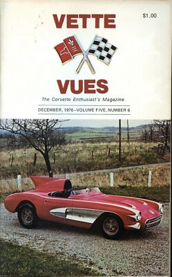 Vette Vues Magazine December 1976 Rowley Auto Body's VV Project, Vettes for Sale