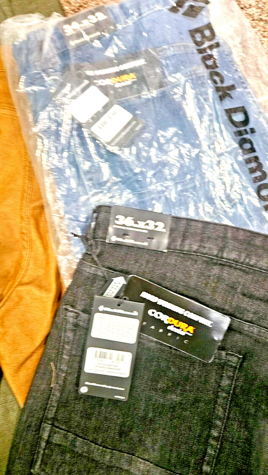 Black Diamond Men's Denim Pants Various Sizes & Colors, 59.99