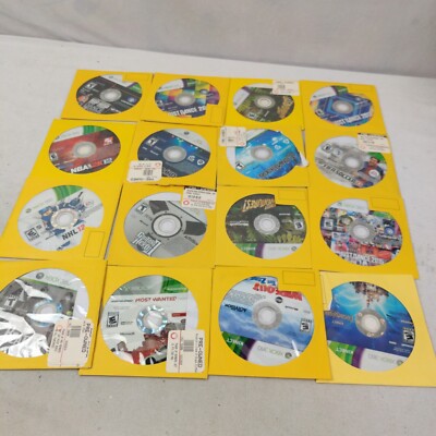 Microsoft Xbox, Xbox 360, Xbox One LOT OF 16 - Game Discs Only 