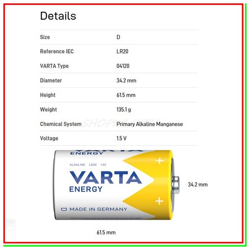 TORCIA GOMMATA A 7 LED + 2 BATTERIE VARTA ENERGY MISURA "D" INCLUSE NEL PREZZO - Foto 6 di 7
