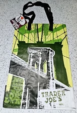 TRADER JOE'S NEW YORK REUSABLE SHOPPING BAG NWT