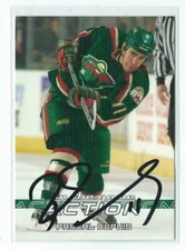 Pascal Dupuis Signed 2003/04 In The Game Action Card #267