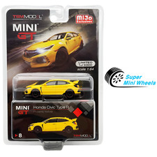 Mini GT 1:64 Honda Civic Type R Yellow #8