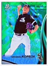 2017 Bowman Platinum Michael Kopech Top Prospets Green Rc #TP-MKO (39/99)
