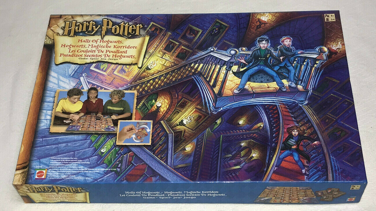HARRY POTTER : Halls Of Hogwarts Game - Rare In Vgc (FREE UK P&P)