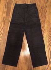 Children s Place Boys Black 100 Cotton Corduroy Pants Size 10