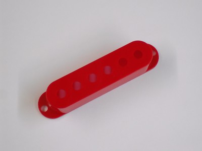 DiMarzio Tall Single Coil Pick-up Cover Red DM2001