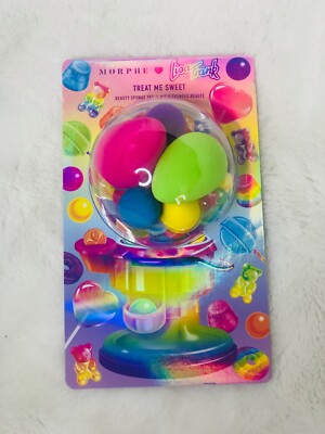 Morphe X Lisa Frank Treat Me Sweet Beauty Sponge Set NIB