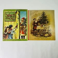 Santa Claus and His Works and Who's There? Reprints Merrimack Publishing Corp