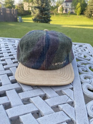 Carhartt（カーハート）のアステカ（Aztec）柄スナップバックキャップ Carhartt Vintage Aztec Blanket Hat Trucker Cap Southwest Made in