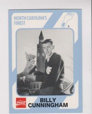 1989 Collegiate Collection North Carolina Tar Heels #37 Billy Cunningham card