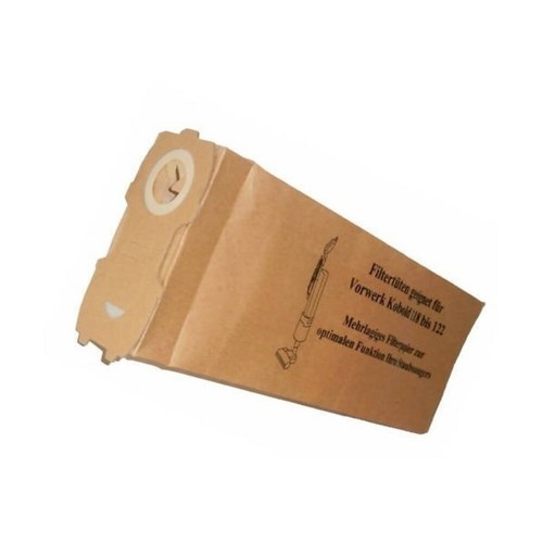 Confezione 8 Sacchetti Carta Compatibile con Folletto VK 118/119/120/121/122  | eBay