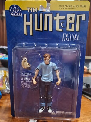 NEW 1998 Vintage DC Direct Vertigo Tim Hunter Posable Yo-Yo Owl Books Of Magic