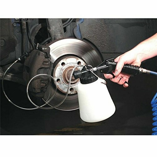 Brake Bleeding Kit 1 Litre Air Powered Pneumatic Fluid Clutch Tool by Autojack - Picture 3 of 12