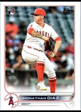 2022 Topps #332 Jhonathan Diaz Near mint or better