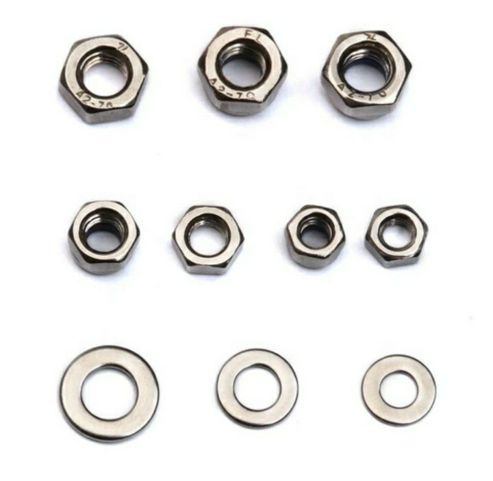 Set 510 Dadi E Rondelle - M2, M3, M4, M5, M6, In Acciaio, Per Progetti Fai Da Te E Riparazioni - Foto 4