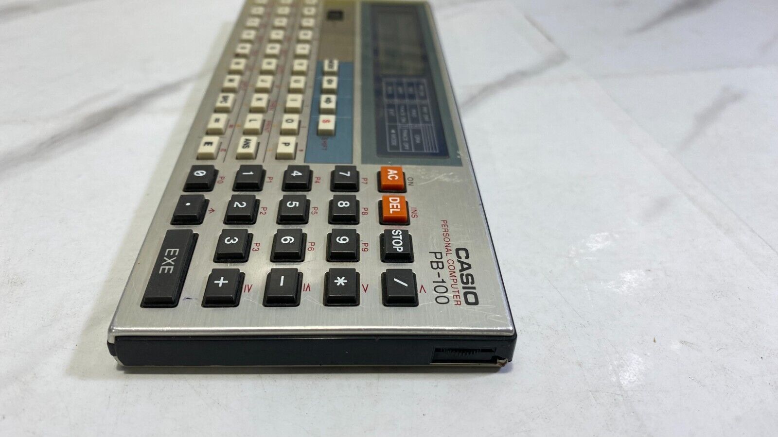 Casio PB-100 Vintage Personal Pocket Computer Calculator Works | eBay