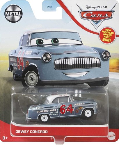 Disney Pixar Cars 3 Metal Series Dewey Conerod GRR69 Die Cast