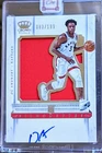 OG ANUNOBY RC Panini Crown Royale Rookie Silhouettes Patch Autograph 083/199 NYK