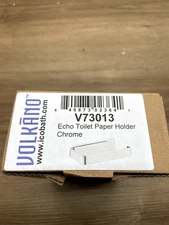 ICO V73013 Bath Volkano Echo Wall Mounted Euro Toilet Paper Holder