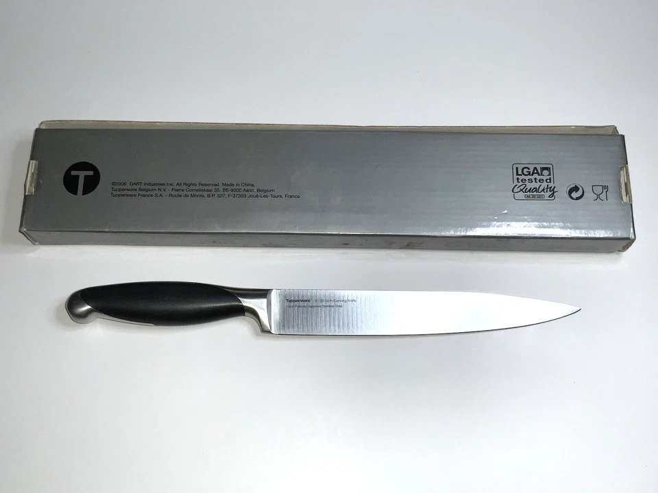 TUPPERWARE CHEF-SERIE PRO SCHINKENMESSER Klingenlänge 20,5cm OVP - Bild 2 von 4