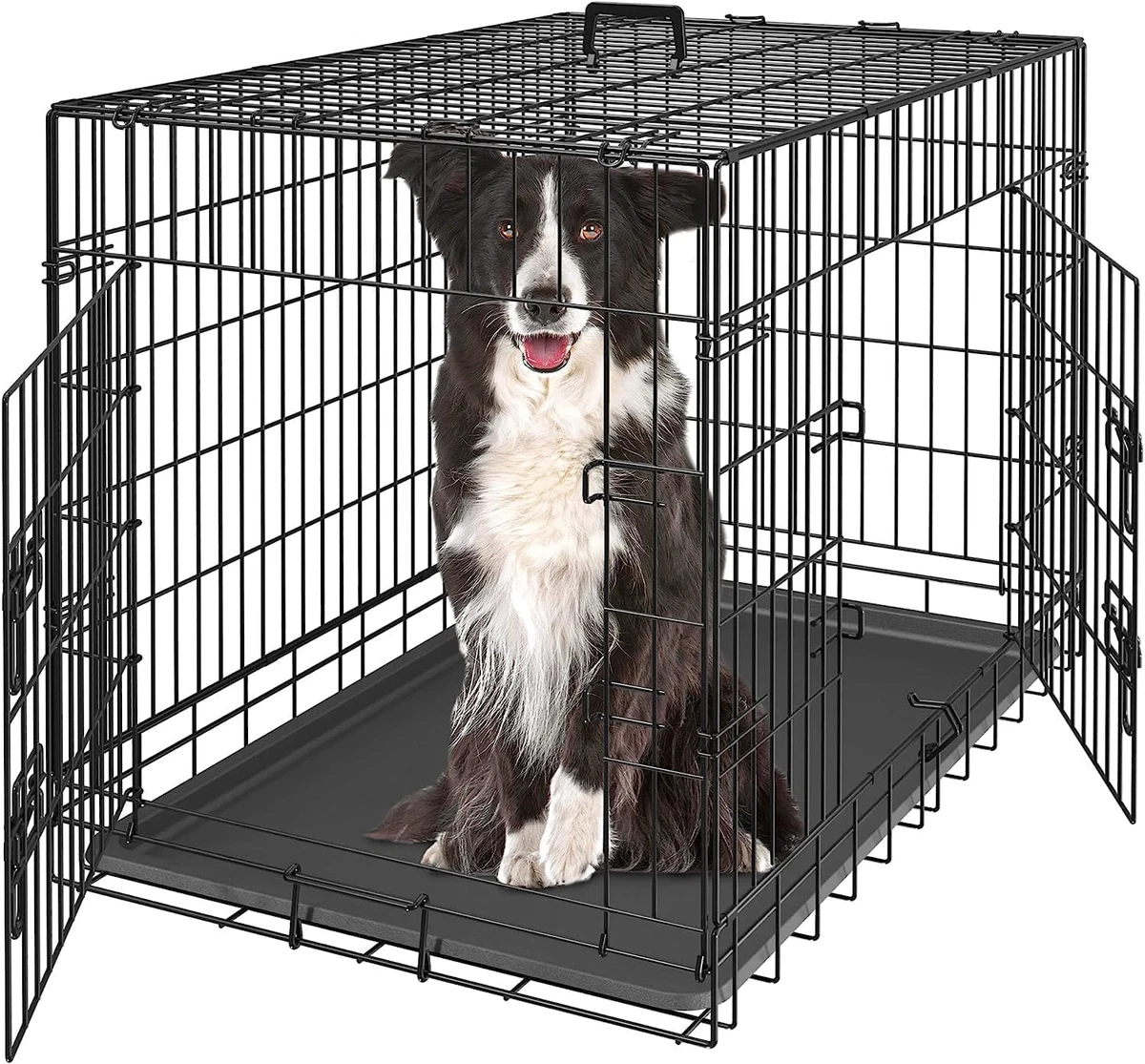 30 inch double door dog sale crate