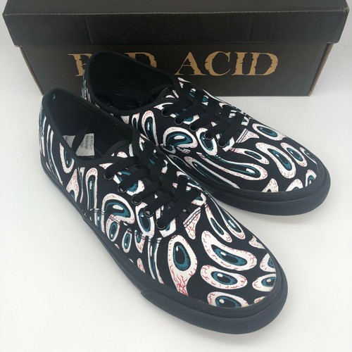 New UNIF x Bad Acid Eyeballs Sneakers - Size 10.5