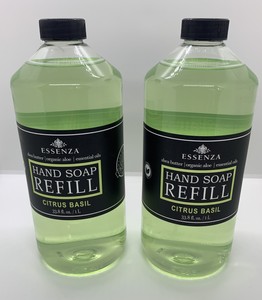 essenza citrus basil hand soap