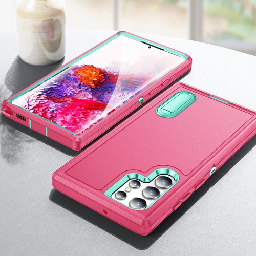 Für Samsung Galaxy S22 Ultra S22+ Kickstand Case Stoßfest Hybrid Hard Cover - Bild 14 von 49