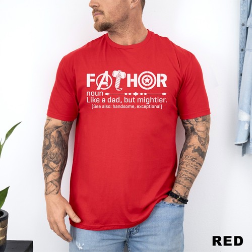 Fathor Avengers Shirt, Father's Day Gift, Avengers Men's Shirt, 202820 - Picture 15 of 21