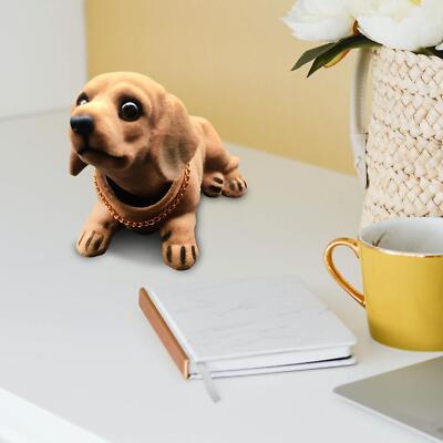 LON Simulation Tête de Chien Secouée Jouet Bobble Head Ornament LON Simulation Tête de Chien Secouée Jouet Bobble Head Ornament
