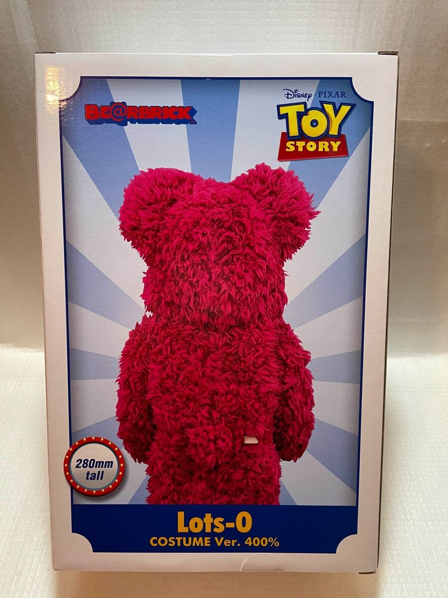 TOY story figure BE@RBRICK Lots O COSTUME Ver 400% rare bear TOY story figure BE@RBRICK Lots O COSTUME Ver 400% rare bear