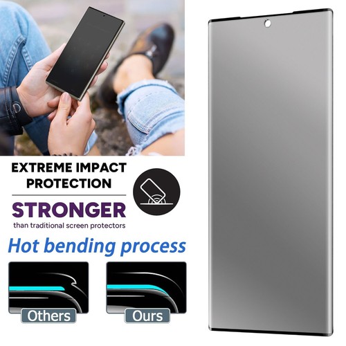 4 Pack For Samsung Galaxy Note 20 Ultra Tempered Glass Screen Protector Privacy - Picture 12 of 14