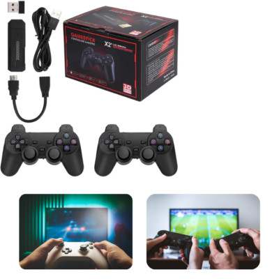 X2 plus Retro Konsole Spielekonsole 128G 40000 Spielens 4K USB Wireless 40+ Emul