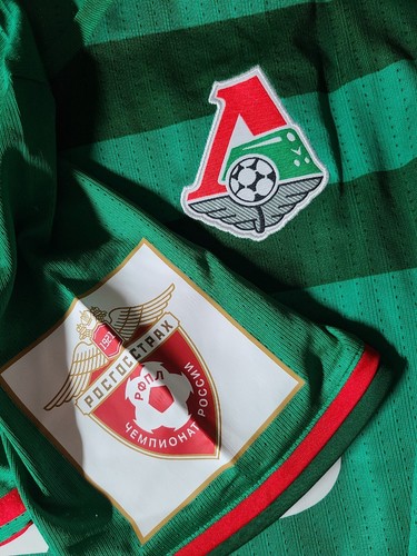 Igor Denisov Lokomotiv Moscow RPL Match Worn Jersey Soccer football UEFA Russia - Picture 7 of 7