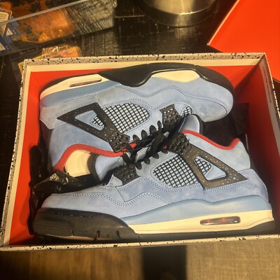 Size 10.5 - Jordan 4 Retro x Travis Scott Mid Cactus Jack