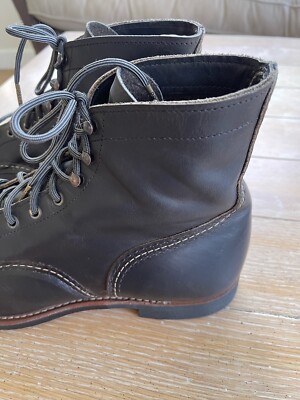 Red Wing Shoes Mens Iron Ranger 8086 Charcoal Rough & Tough